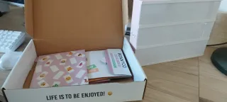BONNYCO Caja Rosa Light Box con Letras