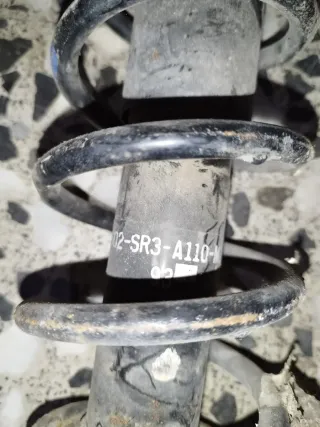 Amortiguador y muelle trasero Honda Civic EG3