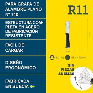 NUEVO! Grapadora Martillo Carpintería