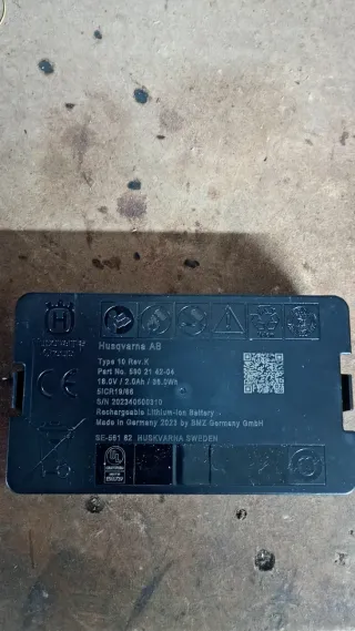 Batería Husqvarna Gardena Sileno