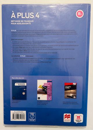 À plus 4 - Éd. Macmillan Livre de l'élève + CD