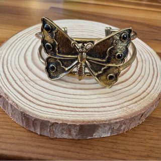 Pulsera Mariposa Latón Estilo Art Nouveau