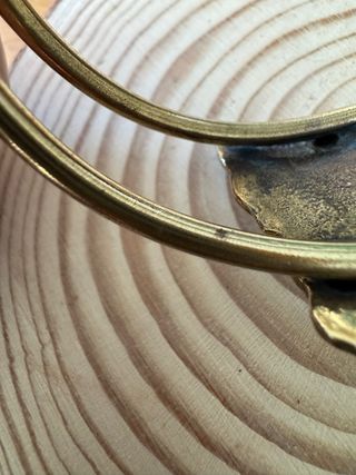 Pulsera Mariposa Latón Estilo Art Nouveau