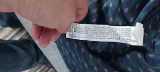 Blusa manga larga estampada