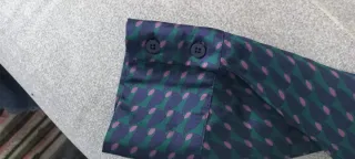 Blusa manga larga estampada