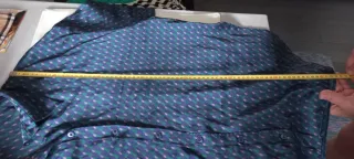 Blusa manga larga estampada