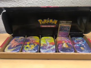 Pack 5 Mini Latas Pokémon TCG