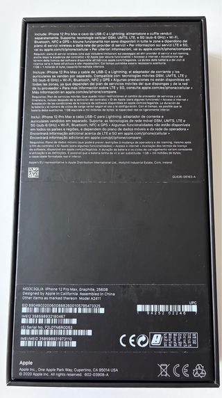 iPhone 12 Pro Max 256GB Graphite