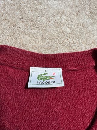 Jersey Lacoste Rojo