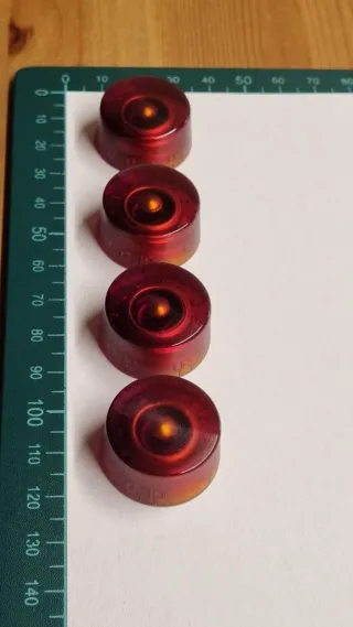 4 KNOBS AMBAR relic tipo CTS para Gibson