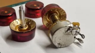 4 KNOBS AMBAR relic tipo CTS para Gibson