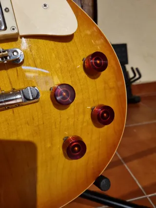 4 KNOBS AMBAR relic tipo CTS para Gibson