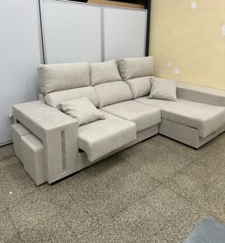Sofa Modelo Oscar con Arcon y puff NUEVO!