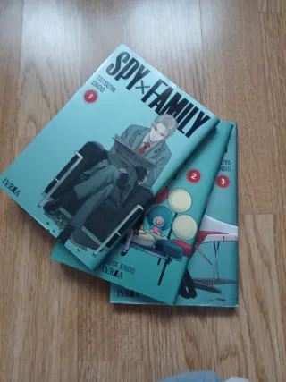 Spy x Family pack tomos 1,2 y 3