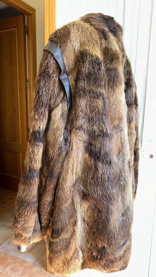 Abrigo de pelo auténtico