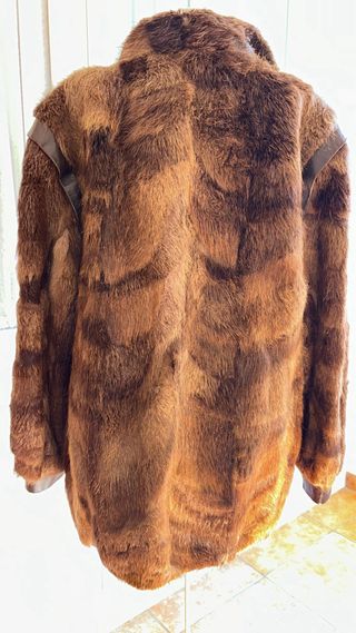 Abrigo de pelo auténtico