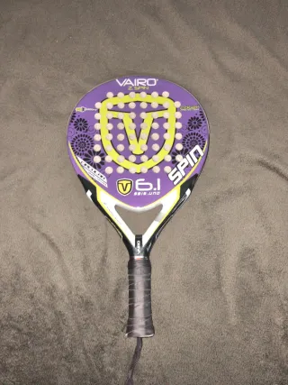 Pala de pádel Vairo Z Spin 6.1