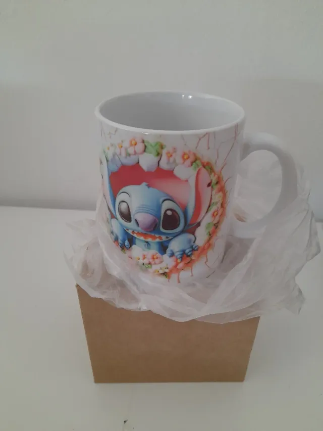 Taza cerámica Stitch