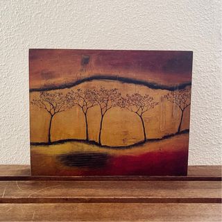 Pareja cuadros naturaleza