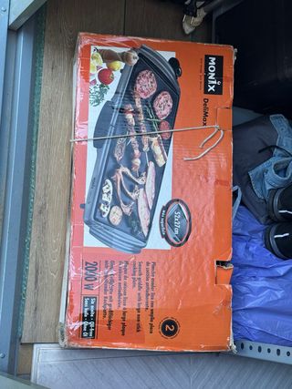 Plancha Eléctrica Monix DeliMax 2000W