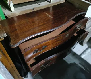 Cómoda Aparador Antigua Madera