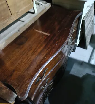 Cómoda Aparador Antigua Madera