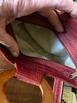 Piccola borsa in paglia