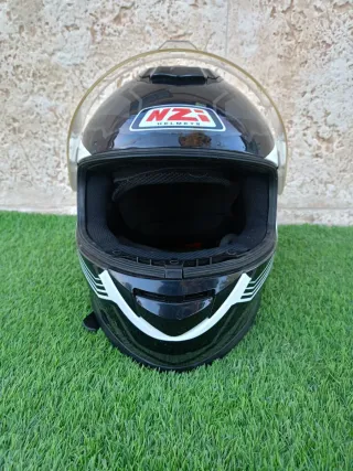 Casco Moto NZI Talla L Negro