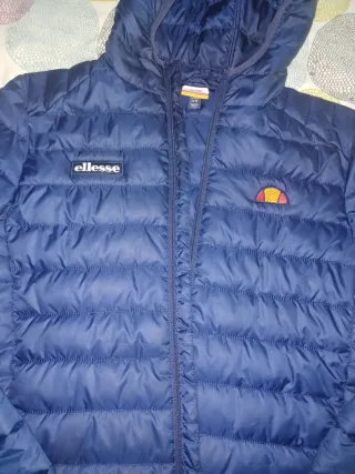 Abrigo acolchado ellesse azul