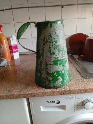 Jarra antigua verde