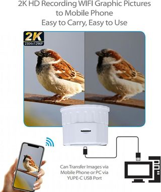 Cámara Ocular 4MP WiFi Telescopios NUEVA