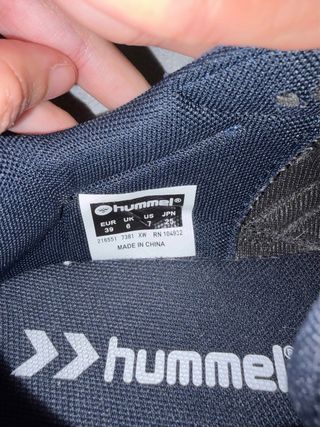 Zapatillas Hummel Monaco Azul (Usados 1 vez)