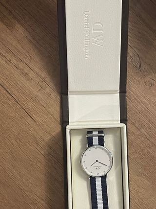 Orologio Daniel Wellington DW con cinturino blu/bi