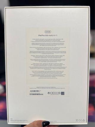 iPad Pro 10,5 Wifi 64GB Plata 2017