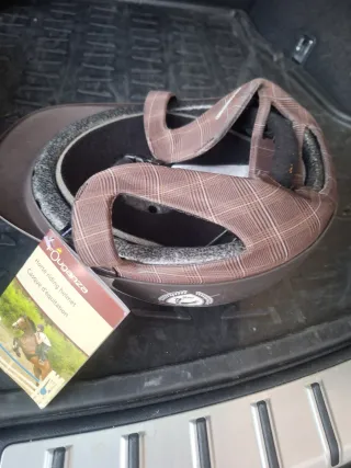 Casco hípica FOUGANZA Talla M