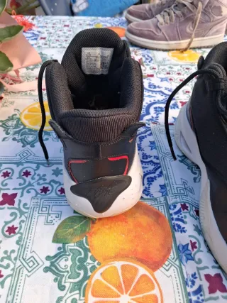 Scarpe Jordan Flight Uomo Nero Rosso