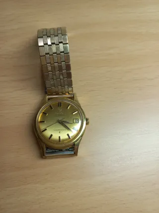 Omega Constellation Reloj Caballero Dorado,