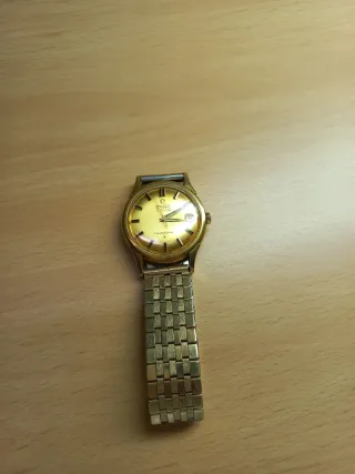 Omega Constellation Reloj Caballero Dorado,