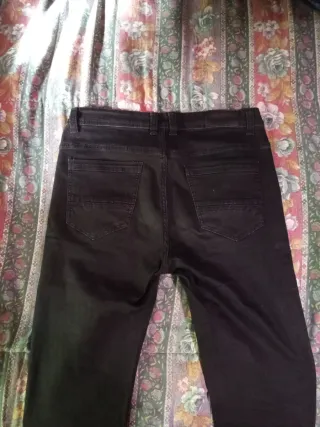 Pantalón vaquero negro VOGANBA hombre