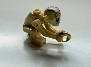 Miniatura Gollum Lego con Anillo