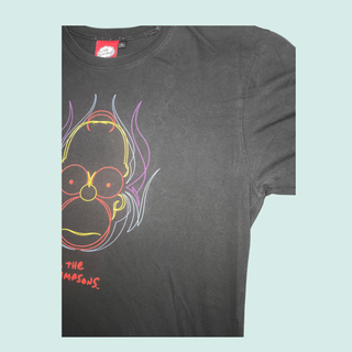 Camiseta Homer Simpson Neon Talla L