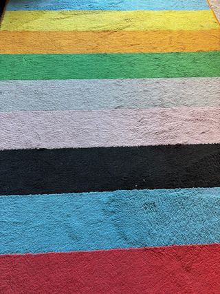 Alfombra Ikea multicolor