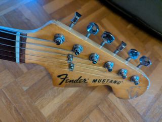 Fender Mustang 1978 Blonde Vintage