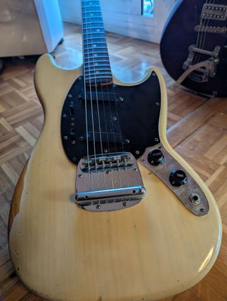 Fender Mustang 1978 Blonde Vintage