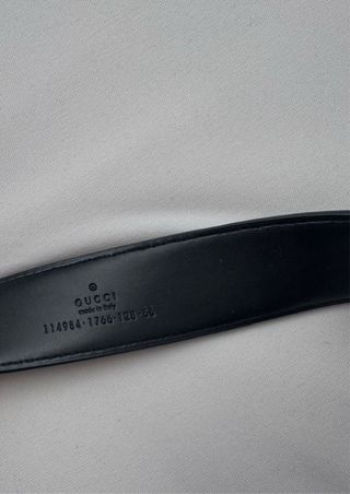 Cinturón Gucci GG Negro Talla 85