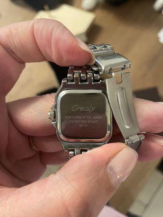Orologio Grealy Argento e Bianco Nuovo