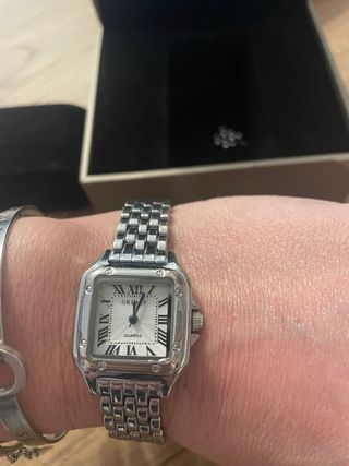 Orologio Grealy Argento e Bianco Nuovo