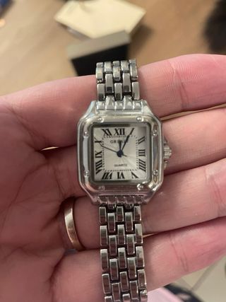 Orologio Grealy Argento e Bianco Nuovo