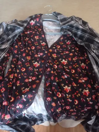 Camisa ONLY cuadros M