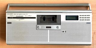 Radiocasete Sharp GF-8 Estéreo Radio Cassette